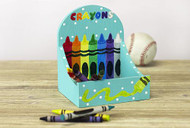 Glittery Crayon Storage